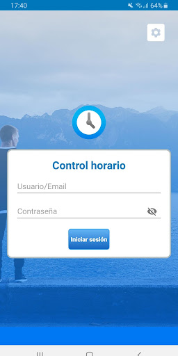 Android application Esla Control horario screenshort