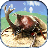 Assault !Battle of beetle-stag icon