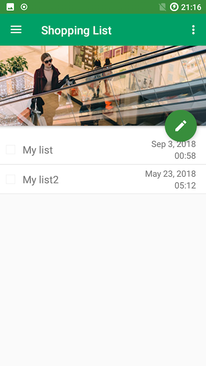 Shopping list app - 3.0 - (Android)