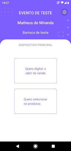 Android application AêPay: Ponto de Venda screenshort
