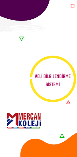 Android application Mercan Koleji screenshort