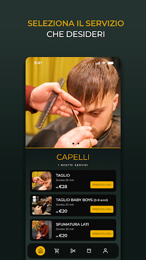 Le Moustache Barberia Screen 2