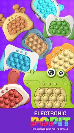 Android application Electronic pop it game console screenshort