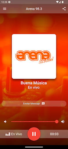 Android application Arena 98.3 screenshort