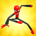 Cover Image of Download Spider Hero Stickman Rope Gang  APK