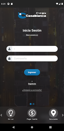 Android application Casablanca App screenshort