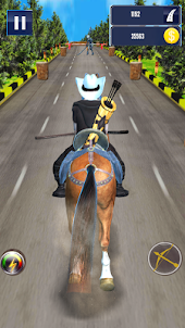 Cowboy Horse Run