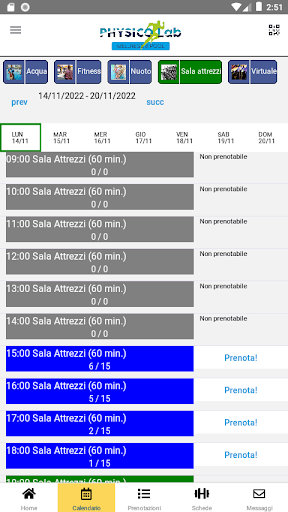 Android application Physicolab 2.0 screenshort