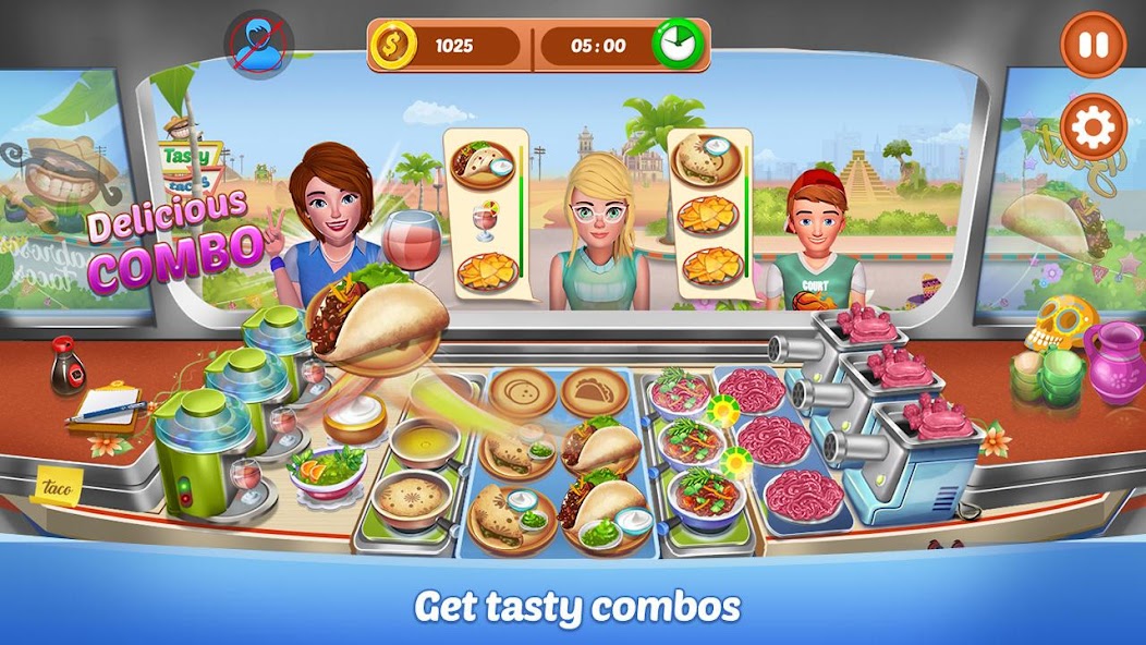 Food Truck : Chef Cooking Game 1.12 APK + Мод (Unlimited money) за Android