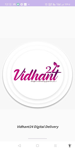 Android application Vidhant24 Digital Deliveryboy screenshort