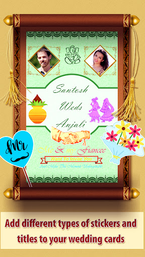 Screenshot of Wedding Card Maker