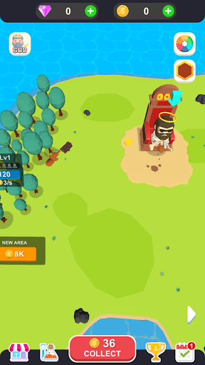 Android application Idle Initial World screenshort