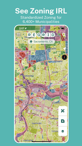 Screenshot of The Regrid Property App