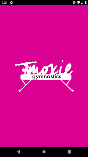 Android application Moxie Gymnastics screenshort