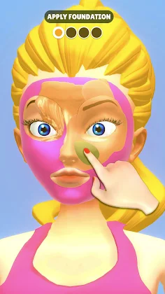 ASMR Peel Of Makeup - Screenshot 1