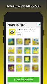 Screenshot 5 Stickers Pintamos Toda la Casa android