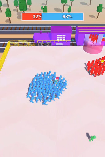 Crowd Train 3ِD Screen 2