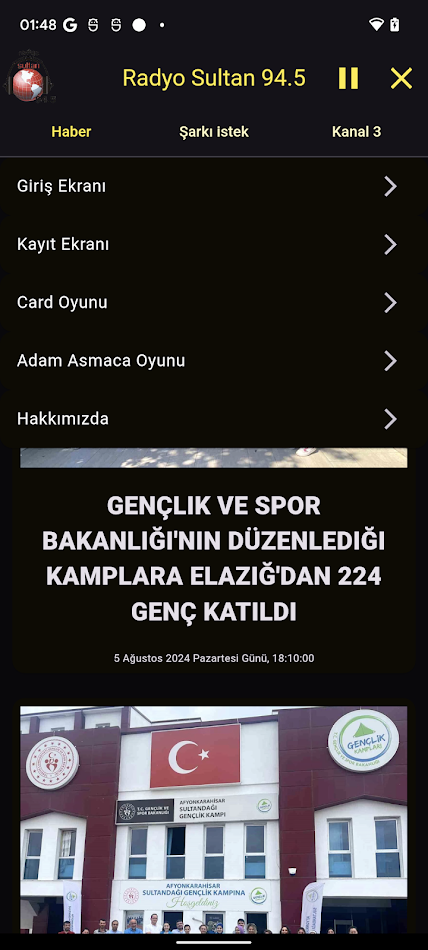 #10. Radyo Sultan 94.5 (Android) Podle: nulousdsa apps