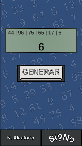 Random Generator Screen 3