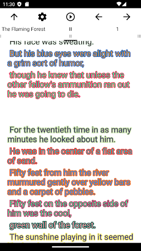 zBook: The Flaming Forest Screen 3
