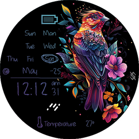 BFF60 - Neon Art Fantasy Bird screenshot 20