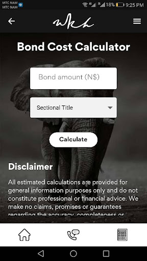 WKH Property: Real Estate app Screen 2