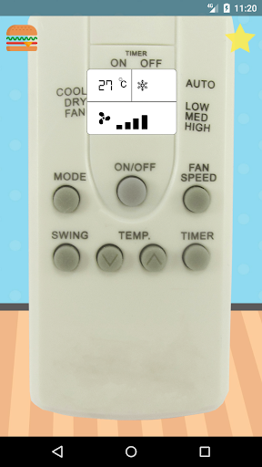AC Remote Control For Carrier