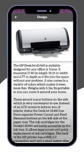 hp deskjet d1460 printer guide