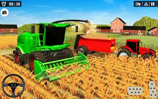 Real Tractor Driving Games 3D