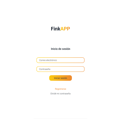 FinkApp Screen 2