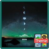 moon in the galaxy 카카오톡 테마 icon