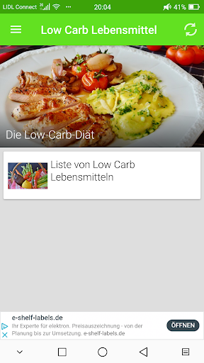 Low Carb Ernährung - DEUTSCH