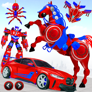 Muscle Car Robot Car Game 1