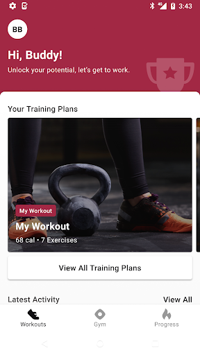 Android application Aktiva Medici Training screenshort