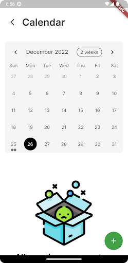 Scheduleit Screen 2