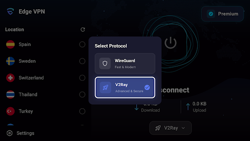 EdgeVPN: WireGuard V2Ray VPN screenshot 20