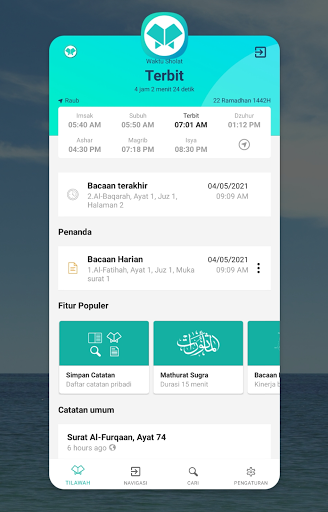 Tilawah - Quran & Prayer Time Screenshot 2 - AppWisp.com