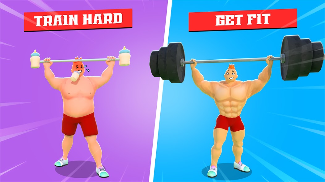 Gym Idle Clicker: Fitness Hero 1.0.12 APK + Мод (Unlimited money) за Android