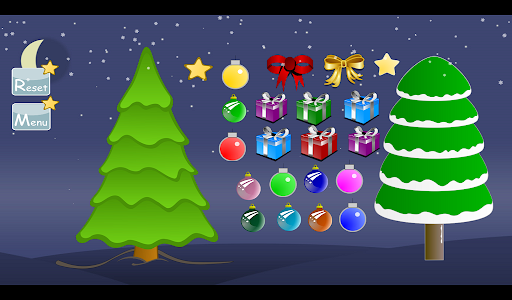 Android application Christmas Tree Decoration screenshort