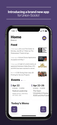 Android application Union-Scioto Local Schools screenshort