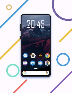 Gento S - Android 12 Icon Pack Skærmbillede