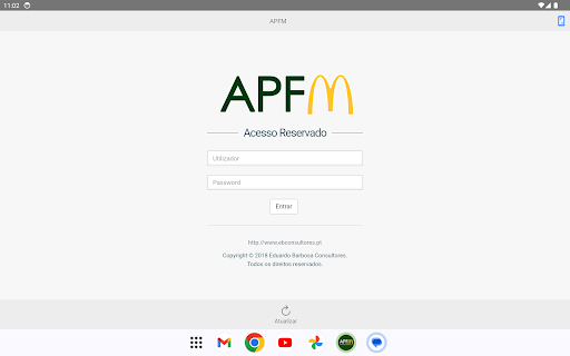 Dashboard APFM Screen 3