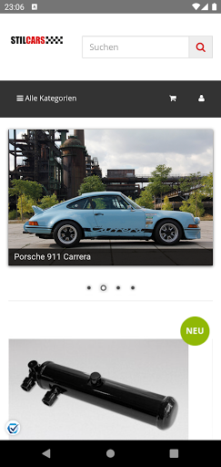 Android application Stilcars screenshort