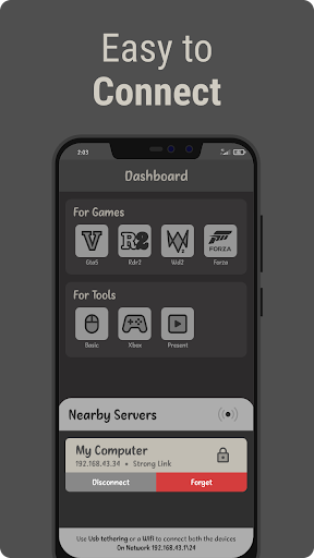 Android application Touch - A Pc Controller screenshort