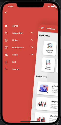 aPerfect Office App Screen 3