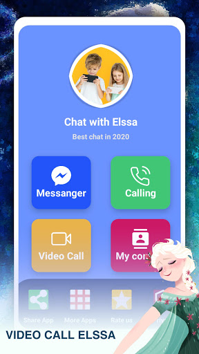Call Elssa Chat + video call (Simulation)  screenshots 4
