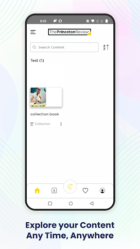 Android application The Princeton Review Reader screenshort