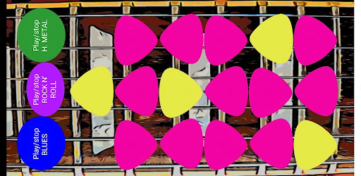 Android application Guitar Solo Pad screenshort