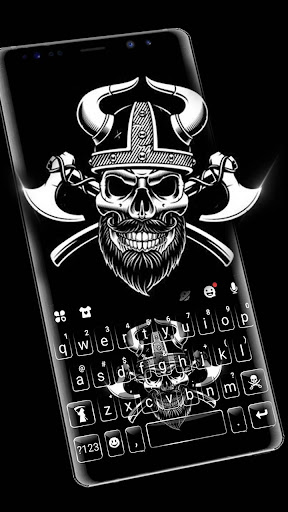 Android application Viking Skull Theme screenshort
