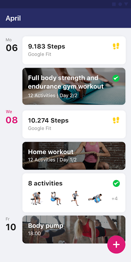 Evoke Health Hub Screen 2